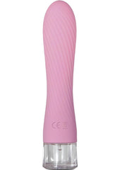 Sparkle Rechargeable Silicone Vibrator with Glitter Handle