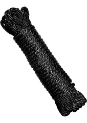 Strict Bondage Rope - Black - 30ft