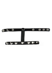 Strict Leather Snap-On Cock and Ball Harness - Black