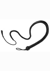 Strict Leather Turkish Knot Whip - Black - 4ft