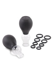 Su Classic Nipple Pump - Black/Clear - Set