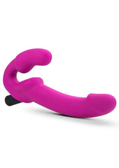 Temptasia Estella Strapless Silicone Vibrating Dildo with Rechargeable Bullet