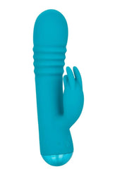 Thicc Chubby Thrusting Tickler Rechargeable Silicone Rabbit Vibrator