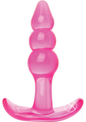 Trinity Vibes Bubbles Bumpy Starter Anal Plug - Pink