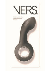 Vers P-Spot Rechargeable Silicone Prostate Stimulator - Black