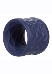 Viceroy Reverse Endurance Ring Silicone Cock Ring - Blue