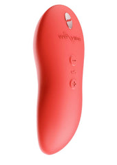 We-Vibe Touch X Rechargeable Silicone Clitoral Mini Vibrator - Crave - Coral