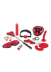 WhipSmart Heartbreaker - Black/Red - 10 Piece/Set