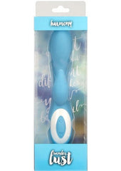 Wonderlust Harmony Rechargeable Silicone Vibrator - Blue