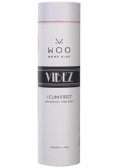 Woo Vibez Rechargeable Silicone Clitoral Stimulator - Rose Gold/White