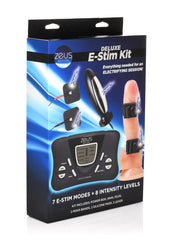 Zeus Electosex Deluxe E-Stim Kit - Black