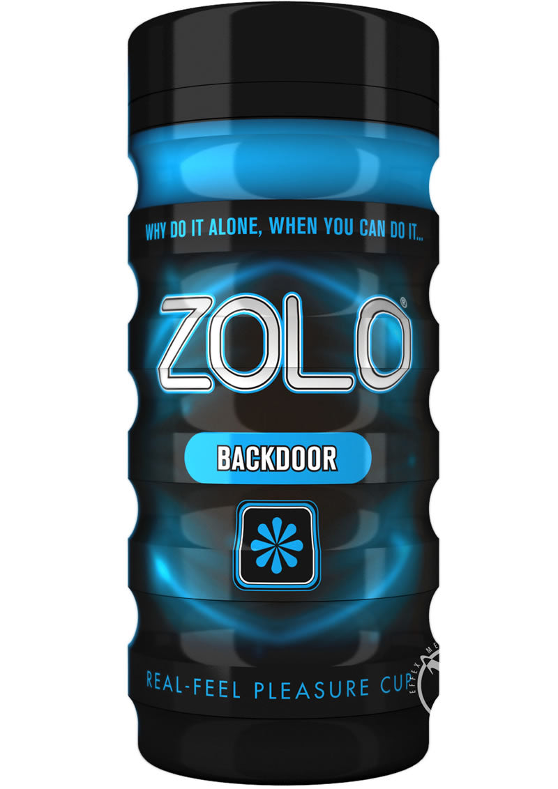 ZOLO Back Door Cup Masturbator - Blue