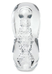 ZOLO Gripz Dotted Stroker Masturbator - Clear